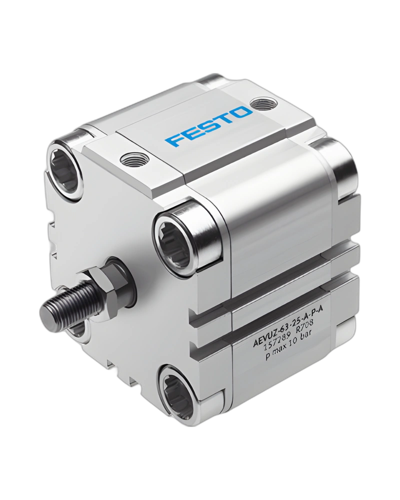 Compact cylinder, metric ADVU, AEVU - AEVULQ-32-5-P-A image 2