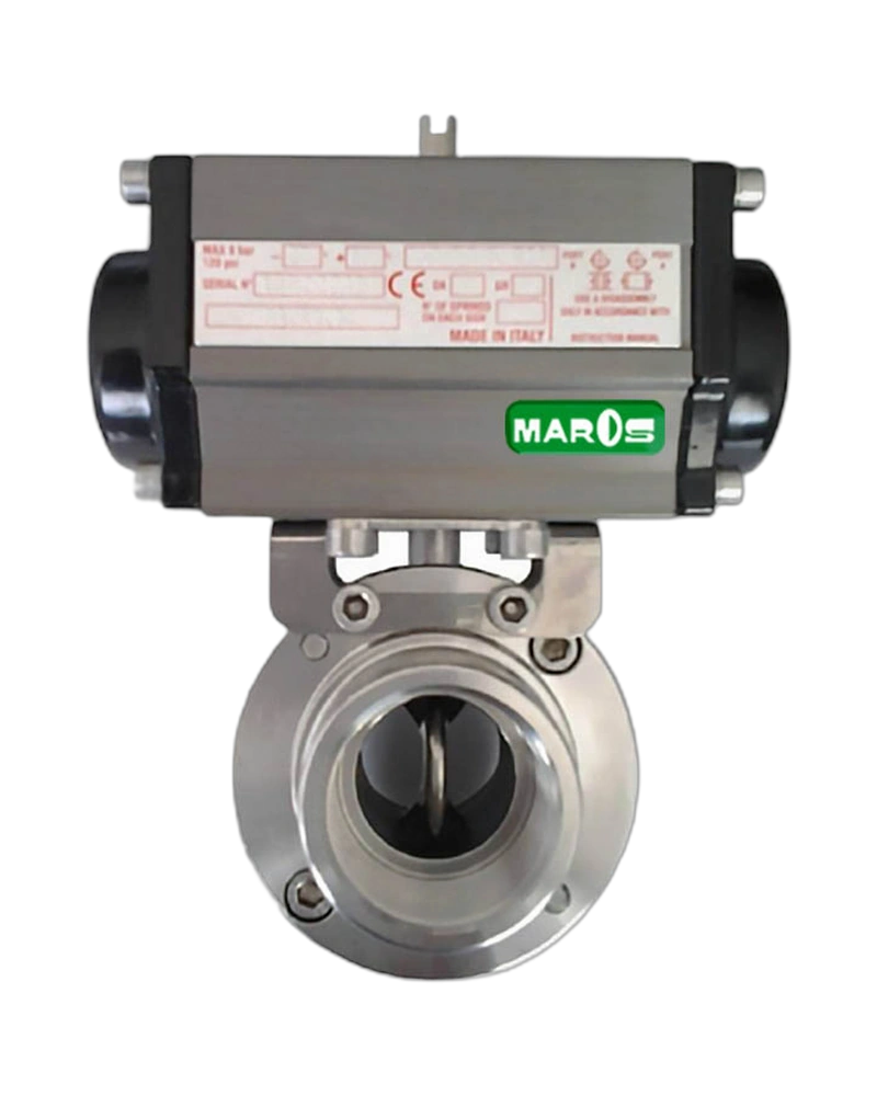 STAINLESS STEEL BUTTERFLY VALVE image 2