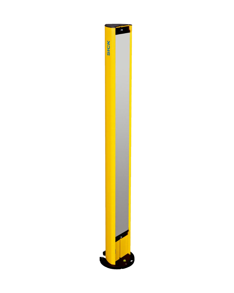 Safety light curtains - Mirror columns with protective field height mirror image 2