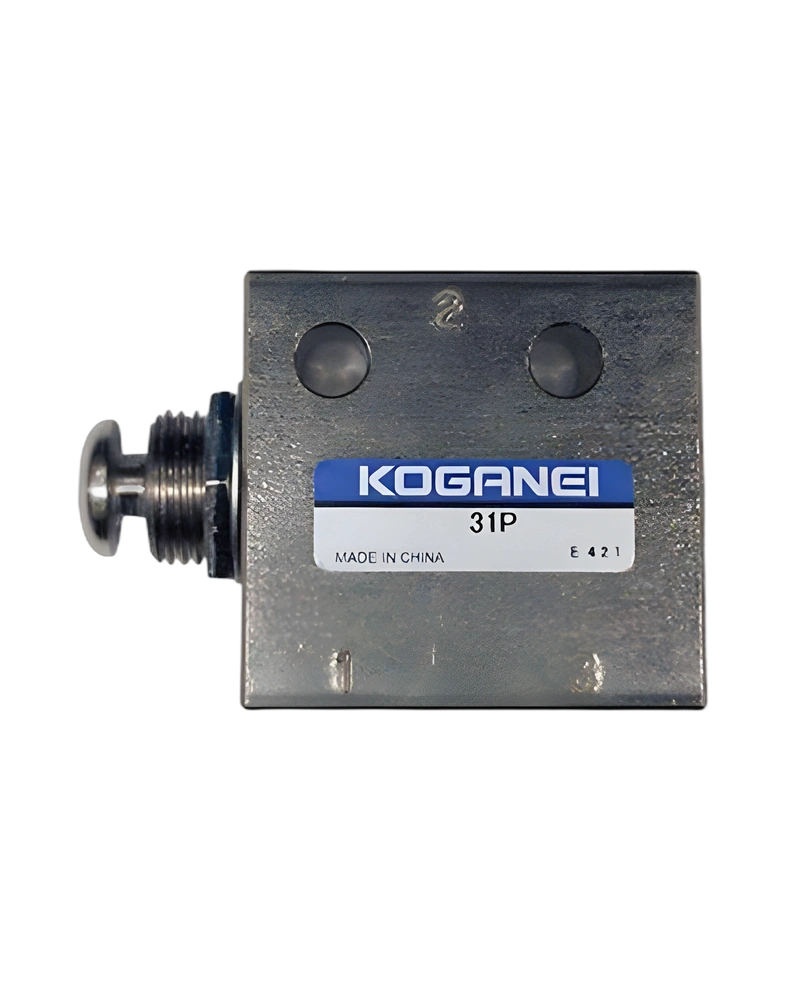 Push Bottom Manual Pneumatic Air Valve - 31P image 2