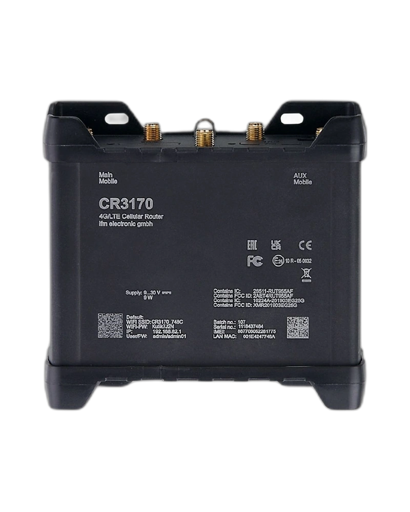 CR3170 - LTE/GNSS/Ethernet router - 4G/LTE Cellular Router image 2