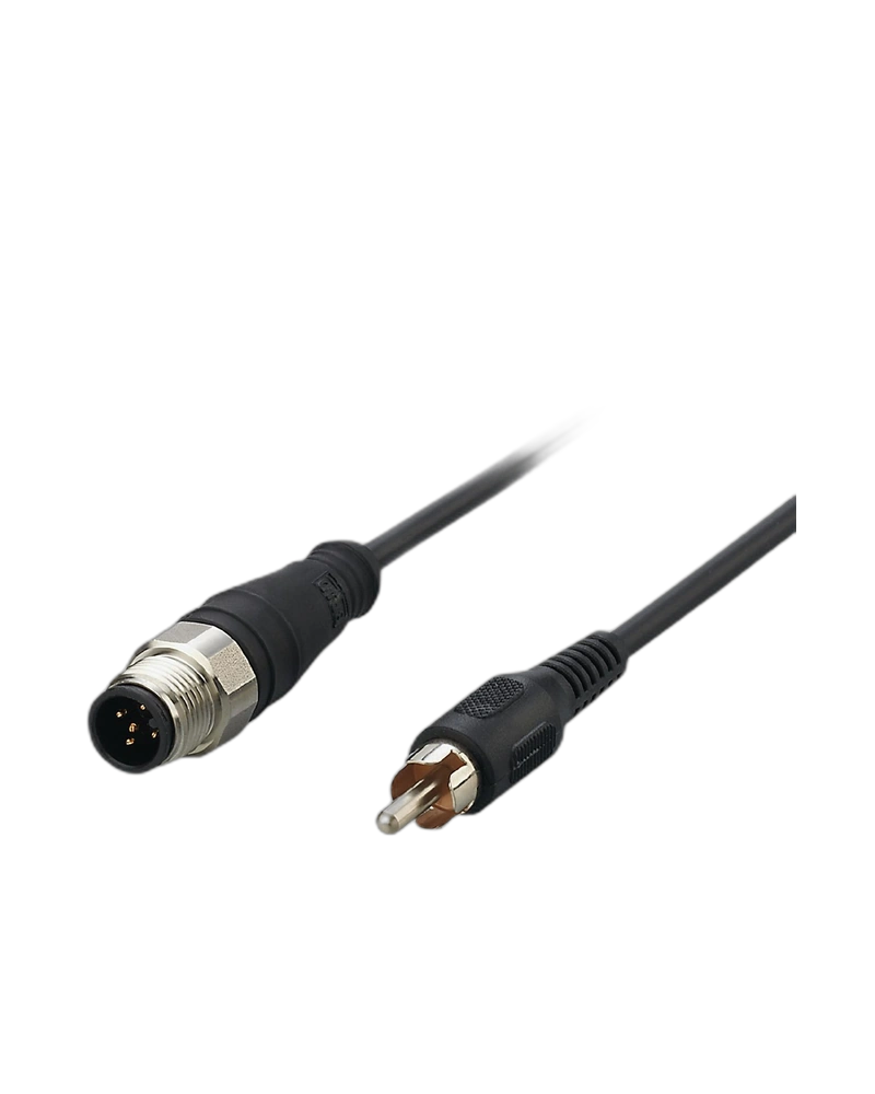 E3M160 - Connection cable - VIDEO ADAPTER CABLE M12 CINCH image 2