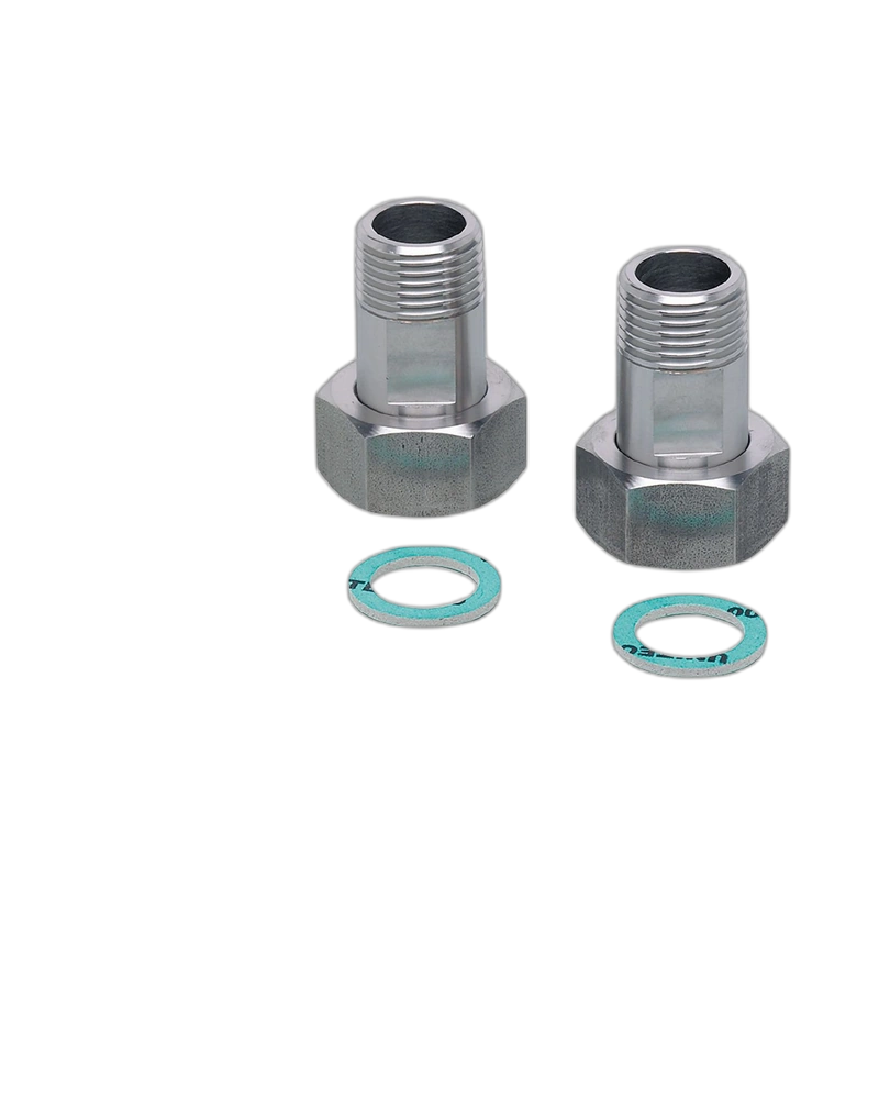 E40178 - Mounting adapter for flow sensors - ADAPTER G3/4-R1/2/V4A image 2