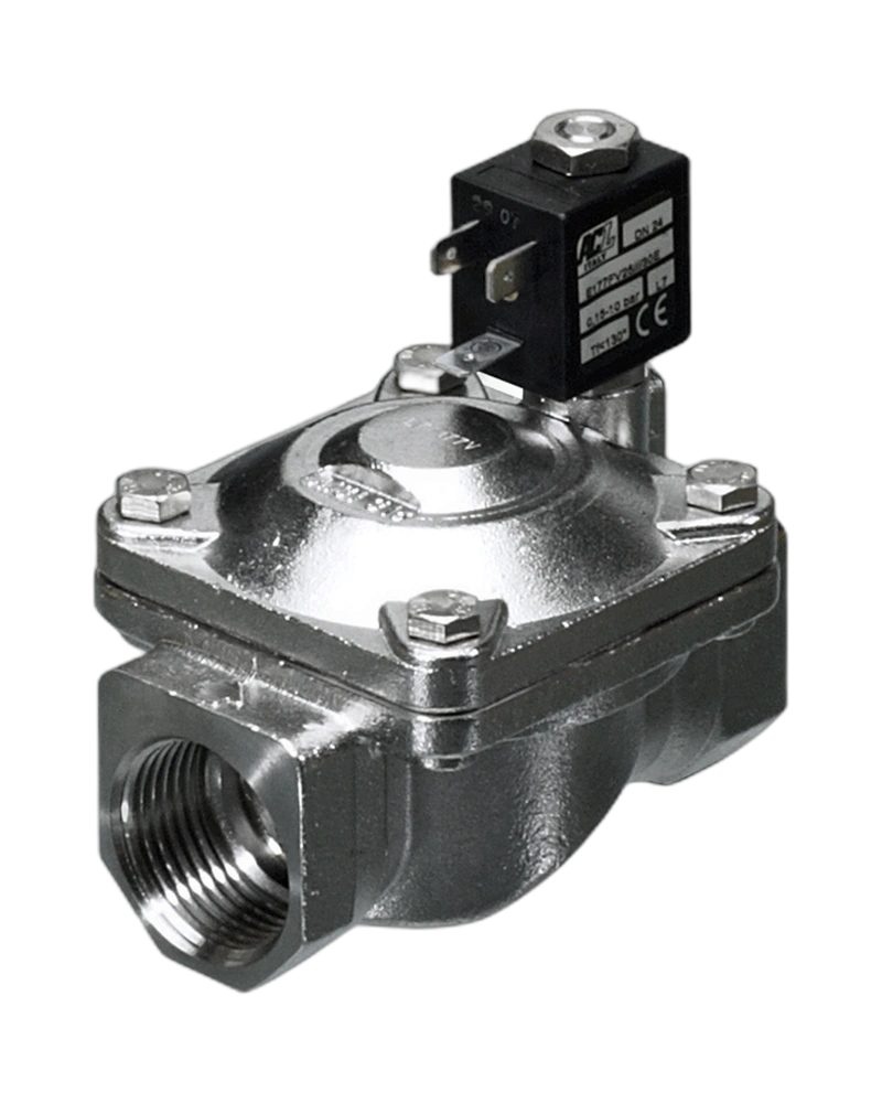 SS Servo Assisted Valves(NO) - Port Size 1/2 inch