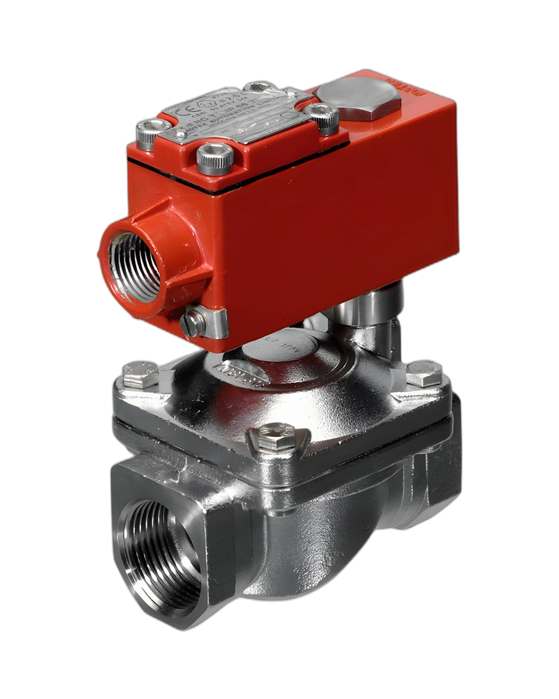 SS Servo Assisted Valve(NC) - 1/2 inch
