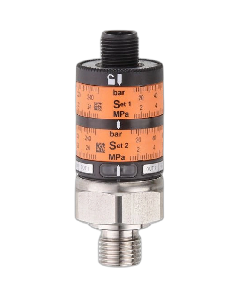 Pressure switch with intuitive switch point setting PK7531