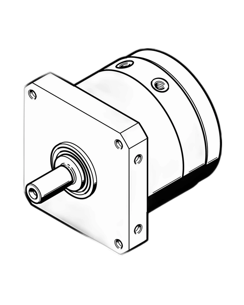 Semi-rotary drive DSM - DSM-T-25-270-A-B