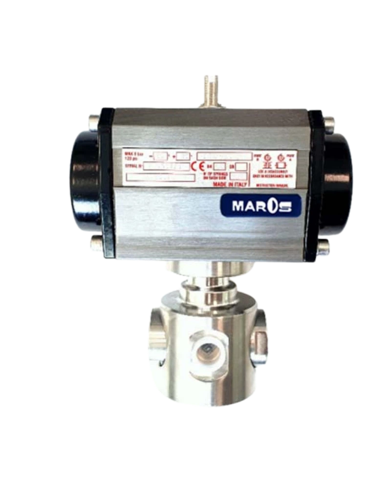 STAINLESS STEEL BALL VALVE FOR HIGH PRESSURE - 0206330123LPA - Mosfe S 1/2" 3vl 316 de PA