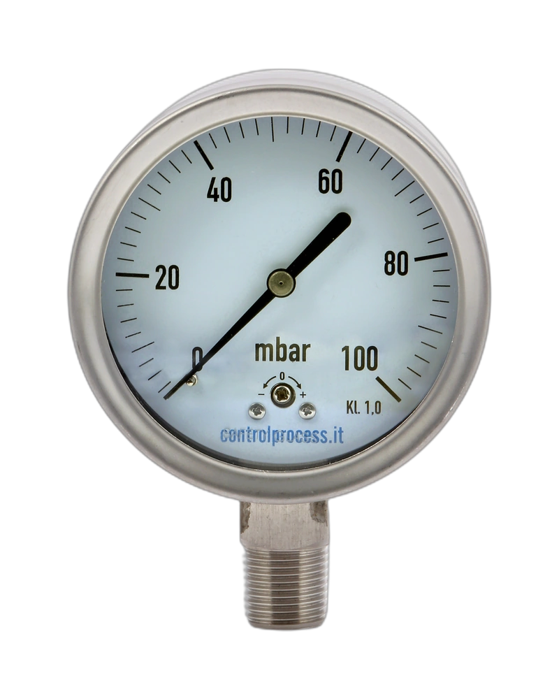 Series MCTIR Capsule gauge  stainless steel   - Capsule gauge nominal size 63 mm