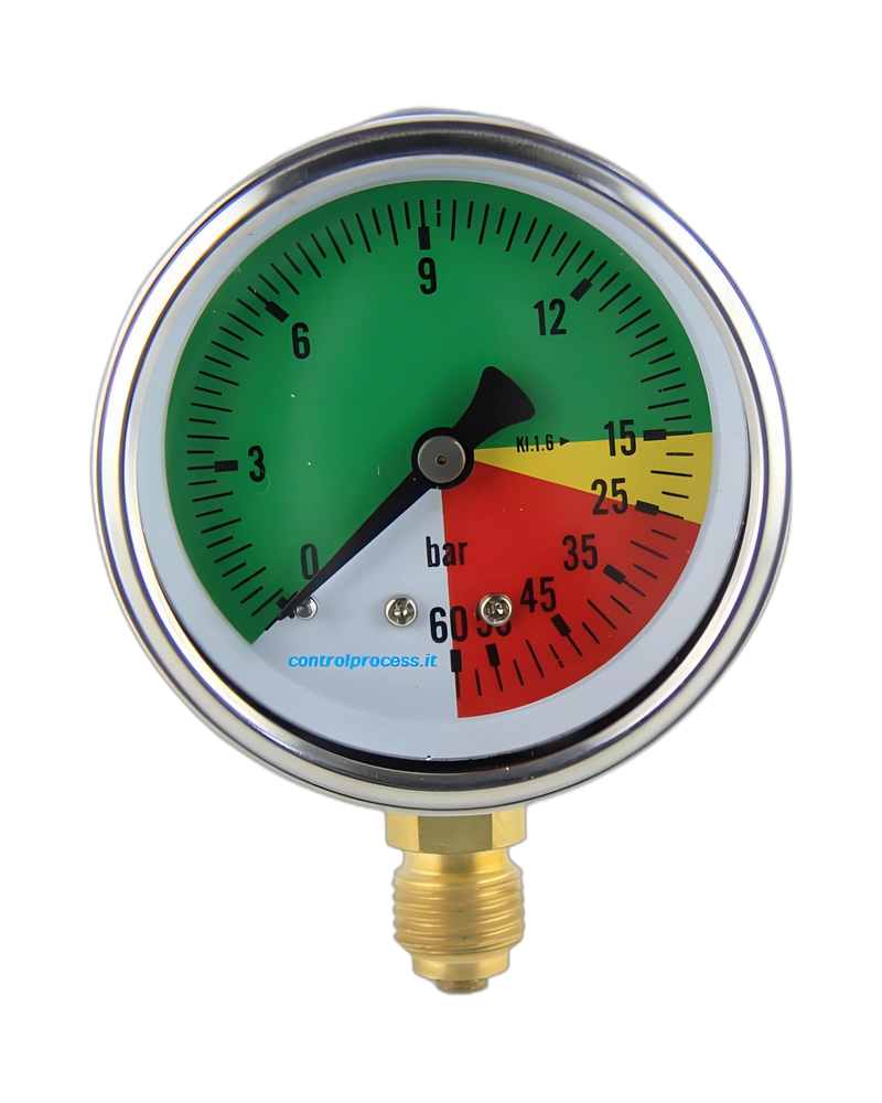Series MIXRG Isometric pressure gauge - Isometric pressure gauge 100 mm