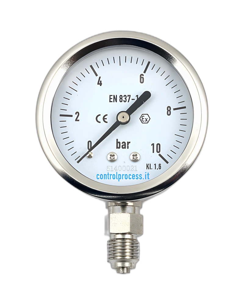 Series MTIR ATEX Pressure Gauge - Pressure gauge 100 mm ATEX