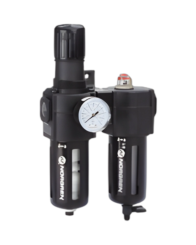 Excelon combination unit (FRL), G1/2, automatic drain, 40µm filter element, without shut-off valve