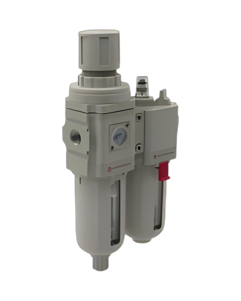 Filter Regulator Lubricator, G1/2, semi-auto drain, 5µm filter element
