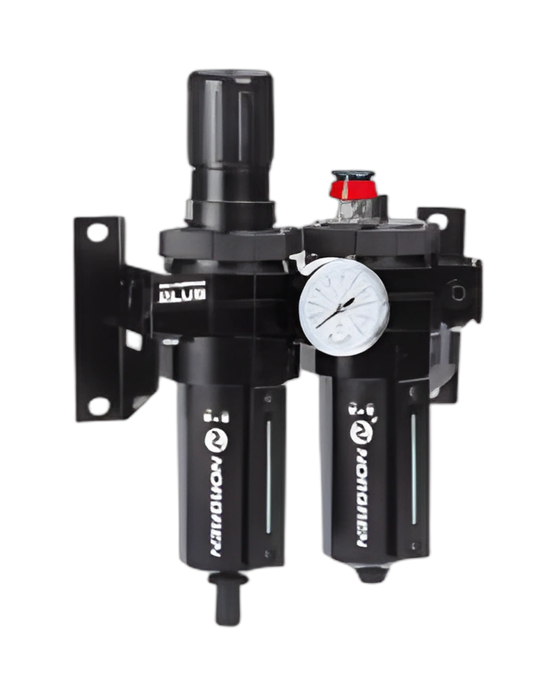Olympian Plus combination unit (FRL), G1/2, automatic drain, 40µm filter element, without shut-off valve
