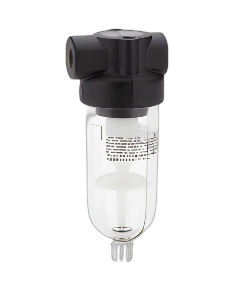 F07 Series general purpose filter, G1/8, manual drain, 5µm filter element