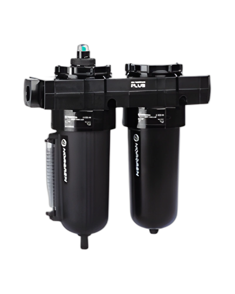 Olympian Plus ultra high efficiency coalescing filter, G3/4, automatic drain, 0,01µm filter element