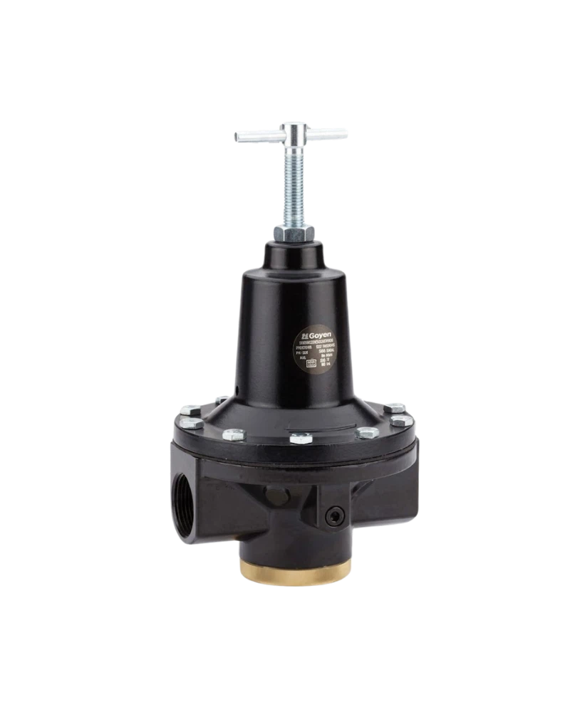 20AG Series high flow pressure regulator, G1/2, 0.1-3.5 bar, without gauge