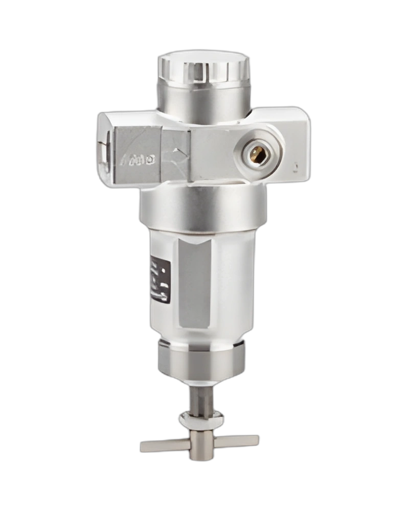 R22 Series stainless steel general purpose pressure regulator, 1/2 PTF, 0-4 bar, without gauge