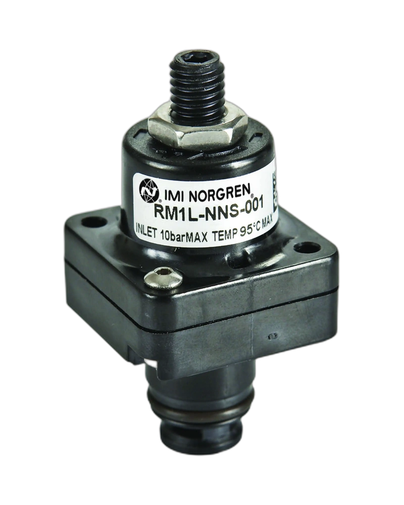 Low flow miniature precision regulator, cartridge style