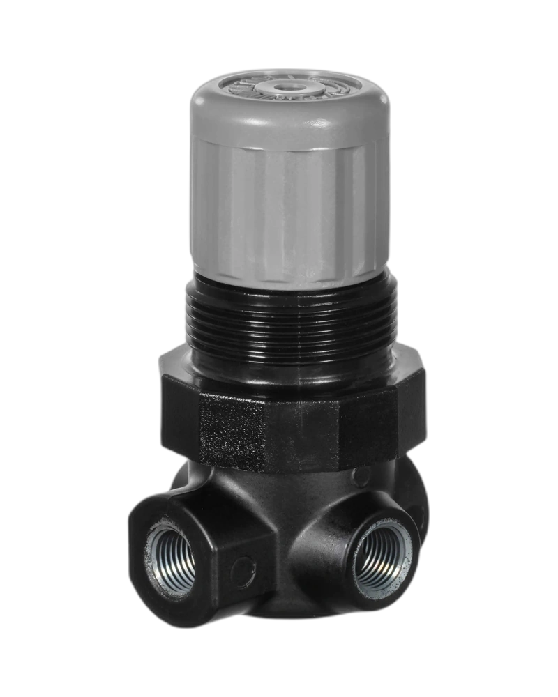 V07 Series, pressure relief valve, G1/4 ports, without gauge