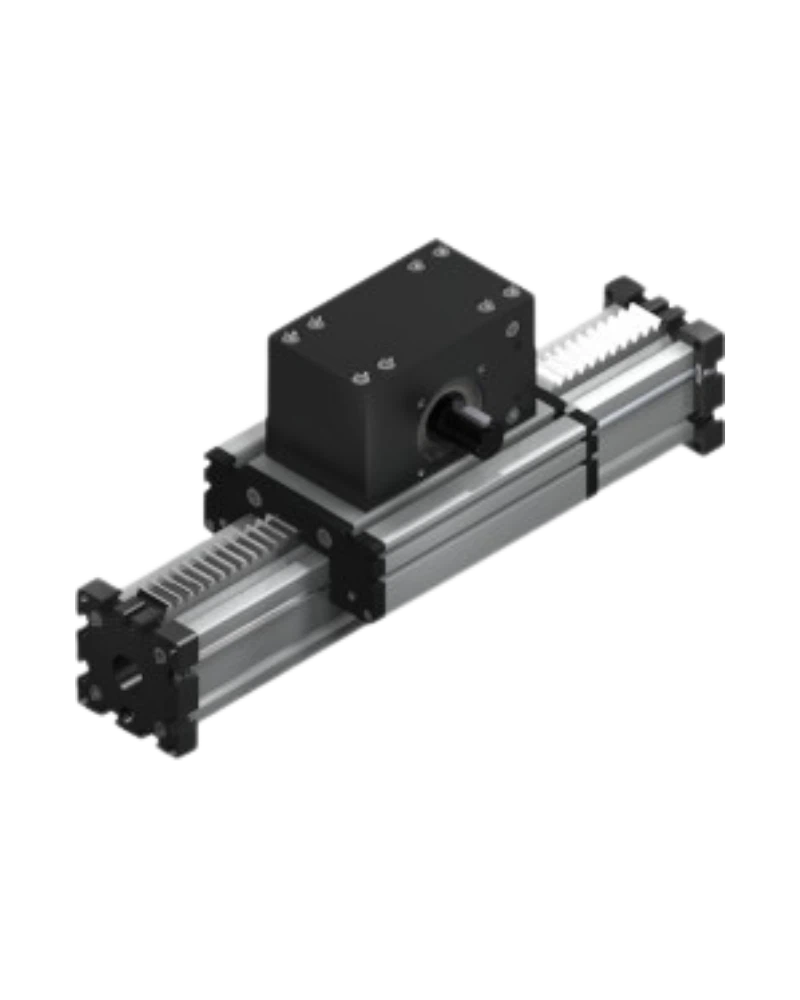 E Series Linear Axis, Tooth Belt Drive, Roller Guide - ELSZ