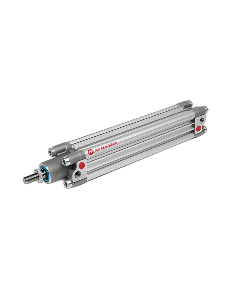 ISOLine profile single acting cylinder, 63mm diameter, 100mm stroke - PRA/801063/M/100