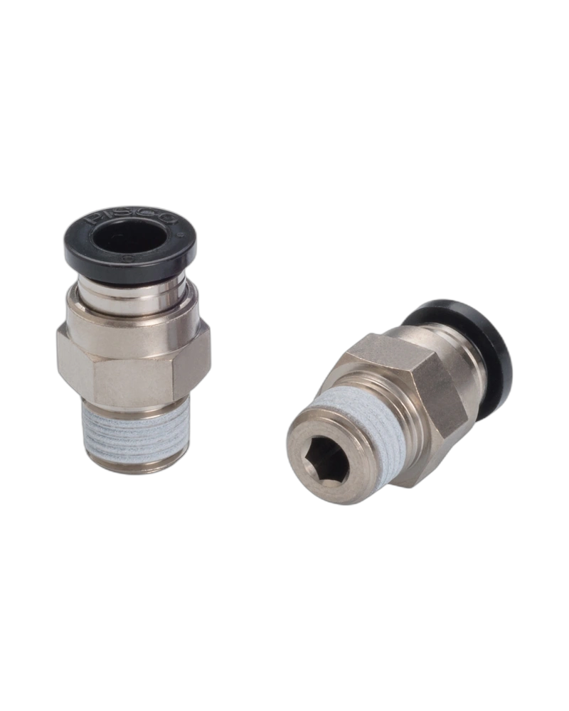 Tube Fitting Male Straight (PC) with Inner hexagon specification
