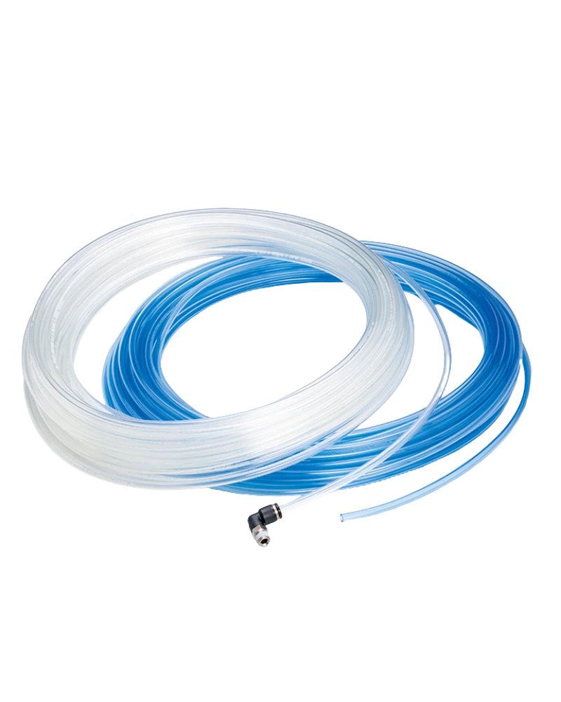 Anti-static (ESD) Tube Transparent, Clear Blue