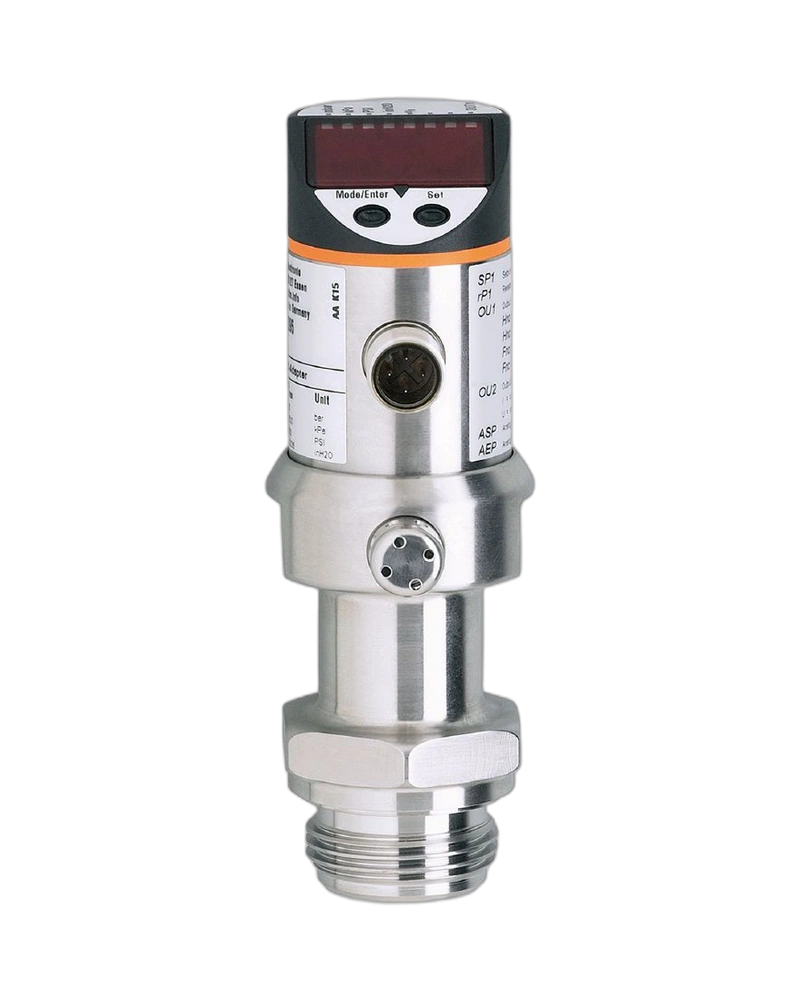 PI1096 - Flush pressure sensor with display - PI-2,5-RES30-E-ZVG/US/ /P