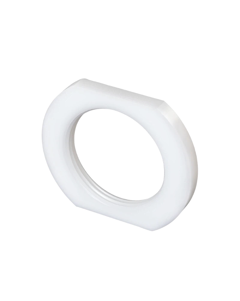 E11032 - Lock nut for mounting adapter - NUT MOUNTING ADAPTER PVDF