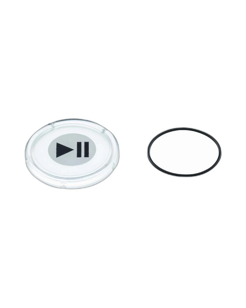 E12814 - Symbol disc for touch sensors - PLAY PAUSE symbol plastic