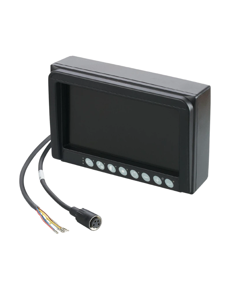 E2M231 - Monitor with one analogue video input - MONITOR ANALOGUE VIDEO INPUT/1 PORT