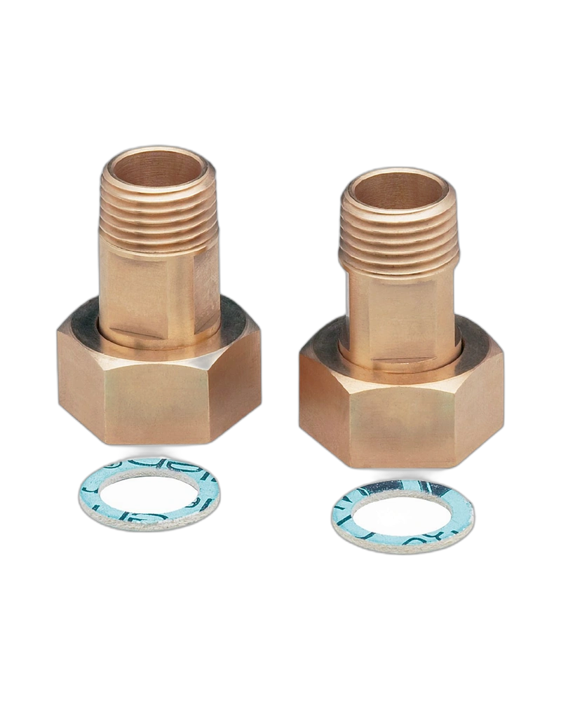 E40154 - Mounting adapter for flow sensors - ADAPTER G3/4-NPT1/2/MS