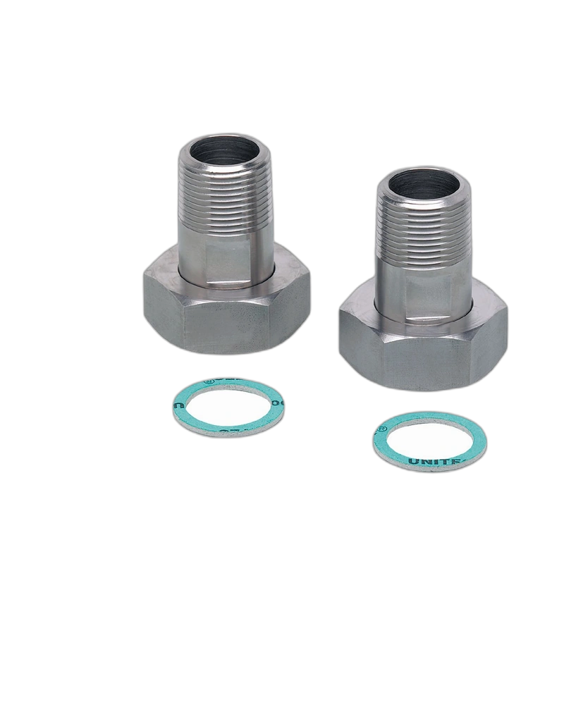 E40193 - Mounting adapter for flow sensors - ADAPTER G1-NPT3/4/V4A