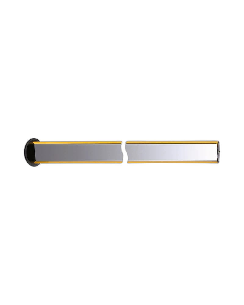 EY1015 - Corner mirror for safety light grids with mounting stand - DEFLEC.MIRROR FLOOR MOUNT.1660
